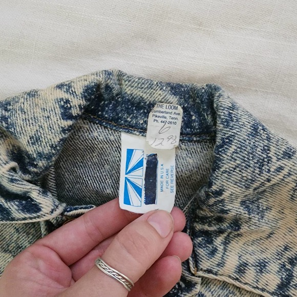 Vintage Deadstock Acid Wash Jacket kids 6 - Picture 5 of 11